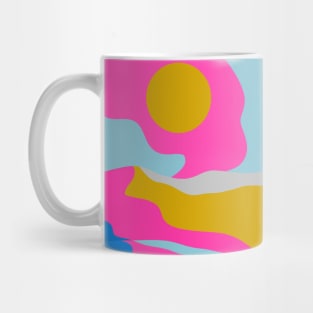 The Pink Blue Hill Mug